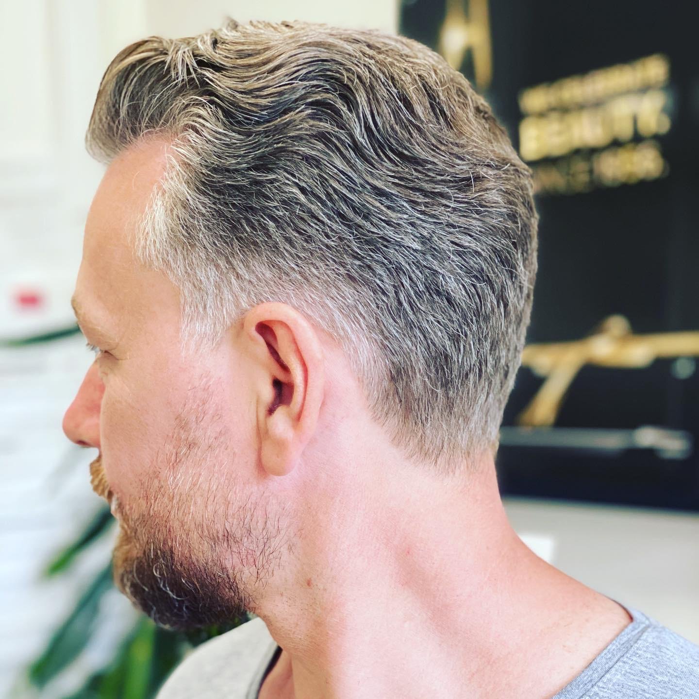 Fade / Übergang im Sevilla Barbershop – echtes Foto